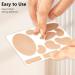 132PCS Moleskin Tape Adhesive Pads for Blisters Prevention on Heels & Feet | Fabric Padding for Boots & Hiking | Reduce Friction & Pain | 12 Sheets - Buy Online on GoSupps.com
