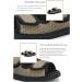 KXSM Unisex Diabetic Slippers | Extra Wide Adjustable Memory Foam Comfort | Anti-Slip Elderly Walking Sandals - Black Size 49 - Buy Online on GoSupps.com