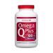 Dr. Sinatra Omega Q Plus 100 Resveratrol  Omega-3 Supplement Supports Heart Health and Provides Antioxidant Power with 100mg of CoQ10 and Resveratrol (180 softgels)