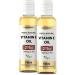 Vitamin E Oil 211iu | 2 Pack | 236 mL | High Strength Vegan Food Supplement | Natural Vitamin E Oil | By Horbaach 118 ml (Pack of 2)