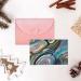 YYHWHJDE Pink Abalone Nacre Printing High-Grade Pearl Paper Greeting Card : 4x6 In For Birthday Card Party Invitation Card Pink One Size - Buy Online on GoSupps.com