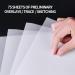 Translucent Vellum Paper 8.5x11 Tracing Pad - 75 Sheets - Ideal for Pencil, Marker, and Ink - Trace, Sketch, and Print - 90 GSM - 1 Pack - Buy Online on GoSupps.com