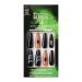 Kiss Halloween Special Design Nails - Stranger Things Extra Long Length Coffin Shape 28 Fake Nails