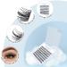 84 Pcs DIY Cluster Eyelash Extensions - Soft Thin Band Individual Lash Clusters (Cloudy D-10mm) - Buy Online on GoSupps.com