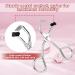 2 Pack Silicone Eyelash Curler - Pain Free Metal Mini Eyelash Tools for Dramatic Lash Look - Professional Makeup Essential - Buy Online on GoSupps.com