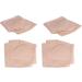 Metatarsal Pads - 2 Pair - 4-Piece Ball of Foot Cushions for Neuroma Pain Relief - Soft Gel Forefoot Pads for Men 5.5-6.5, Women 5-8 (Beige) - Buy Online on GoSupps.com