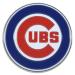 FANMATS MLB 3D Color Metal Emblem, Diecut Team Logo Auto Emblem Chicago Cubs