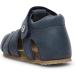 Falcotto Alby Closed Toe Leather Sandals - Blue (UK Size 4) - Buy Online on GoSupps.com