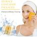 Nuenen 60 Pieces Facial Sponges with Container Heart Shape Compressed Face Sponge Natural Sponge Pads for Washing Face Cleansing Exfoliating Esthetician Makeup Removal (Yellow) - Buy Online on GoSupps.com