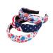 3pcs American Flag Wide Headbands for Women & Girls - Patriotic USA Knotted Hairbands in Red, White, Blue | Independence Day 4th of July Celebration - Buy Online on GoSupps.com