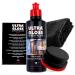 Furniture polish bundle - Ultra Gloss Superpolish kitchen 0.25l + booklet + detailed mate polishing cloth 550GSM + garage freaks polishing pad - care & protection for high gloss acrylic & lacquer surfaces Superpolish kitchen + booklet + cloth + pad