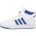 adidas Men's Postmove Mid Basketball Shoe 9.5 - White/Team Royal Blue/Grey - Buy Online on GoSupps.com