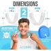 JJ CARE Mouth Guard (2 Pairs) - Custom Moldable Night Guards for Teeth Grinding with Retainer Cleaner Tablets - Dental Mouth Guard for Sleeping - Buy Online on GoSupps.com