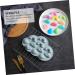 6 Pcs Silicone Mold Silicone Ice Mold Cake Mold Chocolate Mold Cookie Mold Baking Mold Biscuit Kitchen Supplies Silica Gel 22.6X14.5X1.5CMx3pcs Assorted Colorx3pcs - Buy Online on GoSupps.com