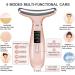Buy Youngfocus Face-Neck Massager - Vibration Cooling & Thermal Anti-Aging Skin Care Device (Pink) - Firm & Tighten Your Skin - Buy Online on GoSupps.com