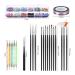 Buy Nail Art Set for Women - DIY Glitter Pen & Sequin Nail Pencil - Easy to Use Drawing Liner for Stunning Nails - Buy Online on GoSupps.com