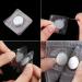 Invisible Magnetic Snap for Thin Fabrics - Silver PVC Square - Sew-in Magnets - Buy Online on GoSupps.com