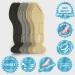 (3 Pairs) Women's Sponge Heel Insoles with Grips Inserts - High Heel Cushions for Loose Shoes and Pain Relief - Metatarsal & Arch Support - Fits Women 4.5-9.5 - Buy Online on GoSupps.com