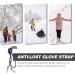 Buy Lurrose 2-Piece Elastic Mock Clip Glove Holder - Anti-Losing Children's Winter Gloves Necklace Rope Clamp - Buy Online on GoSupps.com