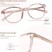 Yukang Women's Blue Light Filter Glasses - Super Light TR90 Gaming Goggles with Crystal Brown Color Loyalty - Buy Online on GoSupps.com