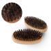 Soft Wild Boar Beard Brush for Men | 8x5x3 cm Natural Handle | Essential Military Bag Gear - Buy Online on GoSupps.com