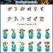 37 Pieces Cartoon Cake Topper Themed Party Supplies Cupcakes Kids BirthdayDecorations Cartoon Cake Decorations for Cartoon Party Supplies Decor - Buy Online on GoSupps.com