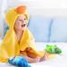 Kids Cartoon Animal Bath Loofahs Set of 4 | Cute Shower Sponges for Children | Baby Body Scrubbers - Vivid Style - Buy Online on GoSupps.com