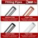 Sharp-tec Adjustable Pipe Cutter - 5-50mm Pipe Slice Tube Cutter with Deburring Blade - Buy Online on GoSupps.com