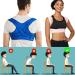 Posture Corrector Corset Clavicle Spine Posture Correction Back Support Belt Comfortable Soft Strip Corrector Pink S - Buy Online on GoSupps.com