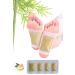 Ginger Foot Pads (40Pads), Ginger Pads for Better Sleep, 2 in 1 Packaging Easy to Use for Foot Care, Warm Feet, Swelling Feet. Pure Natural Premium Ingredients Ginger Powder, Bamboo Vinegar.…