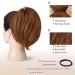 BARSDAR HAARDIE Hair Extensions | Synthetic Short Ponytail Roll | Light Auburn 20cm | Stylish Women's Hair Jewelry - Buy Online on GoSupps.com