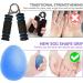 ICOUVA Gel Hand Balls - 3PCS Therapy Exercise Squeeze Balls for Arthritis, Grip Strengthening, and Stress Relief - Buy Online on GoSupps.com