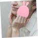  BIUDECO 4 Pieces Cleansing Brush Rabbit Ears Hand Massager Facial Cleansing Brush Facial Massager Facial Cleanser Detergent Miss Face Silica Gel - Buy Online on GoSupps.com