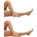 Truform 18 mmHg Surgical Stockings - Knee High Compression for Men & Women - Open Toe Beige Small (Pack of 2) | International Shipping Available - Buy Online on GoSupps.com