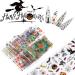 Kalolary 20 Rolls Nail Foil & Glue - Holographic Starry Sky Stars Transfer Stickers for DIY Nail Art Decoration - Buy Online on GoSupps.com