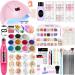 DouborQ Acrylic Nail Kit Acrylic Powder Set Electric Nail Drill Set Polish Pen File Kit Nail Lamp Manicure Dryer Lamp Acrylic Nail 3D Art Manicure Supplies for beginners with everything