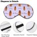 Midsummer Cicada Sleep Mask - Adjustable Eye Cover for Sleeping, Blocking Light - Men and Women - Ideal for Night, Travel, Nap - Buy Online on GoSupps.com