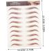 Didiseaon 24 Pcs Imitation Eco Eyebrow Sticker Hair Eyebrows Imitation Eyebrow Cosmetic 3d Transfer Stickers - Buy Online on GoSupps.com