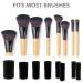 Olivia Rose Electric Makeup Brush Cleaner Spinner | Deep Clean 8 Size Rubber Collars (Black) - Fast International Shipping - Buy Online on GoSupps.com