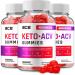 (3 Pack) ACE Keto ACV Gummies ACE ACV Advanced Formula Shark Plus Apple Cider Vinegar Keto Tank Gummies Dietary Supplement B12 Beet Root Juice Men Women (180 Gummies)