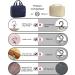 BAGSMART Large Hanging Travel Toiletry Bag for Women | Dark Blue | Full-Sized Container Holder - Buy Online on GoSupps.com