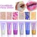 GL-Turelifes Chunky Glitter Gel 50ml - Blue Festival Cosmetic Glitter for Face, Hair, Nails, and Makeup - Long Lasting and Easy to Apply/Remove - Buy Online on GoSupps.com