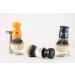 Epsilon Badger Shaving Brush - Two-Row White & Black 52/26 mm | Premium Shaving Accessories - International Shipping - Buy Online on GoSupps.com