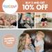 Chewbeads Silicone Baby Links - Multi-Use Toy Rings for Stroller, Car Seat & More - BPA-Free & Phthalate-Free - Includes 5 Colorful Rings - Buy Online on GoSupps.com