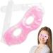 Gel Eye Cover Cooling Ice Pack 4.33in Eyes Dark Circles Reusable Spa Bead Mask Soothing Relief for Eye Strain Relaxation Sleep Headache Relief - Buy Online on GoSupps.com