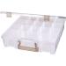 ArtBin 9007AB Super Satchel with Removable Dividers  Portable Art & Craft Organizer with Handle   1  Plastic Storage Case  Clear 1 Pack Removable Dividers - Buy Online on GoSupps.com