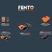 FENTO MAX Clip Elastics | Replaceable and Adjustable Clip Elastics for Knee Pads| Comfortable | Adjustable Elastics for added Protection to Your Knees - Buy Online on GoSupps.com