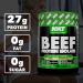NXT Beef Protein Isolate 540g - High Protein Powder with Natural Amino Acids - Paleo Keto Friendly - Dairy & Gluten Free | Kiwi & Lime Flavor - 540g - Buy Online on GoSupps.com