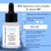 Skincyclopedia 10% Hyaluronic Acid Serum with Vitamin C B5 and Retinol - Face Moisturiser for Dry Combination Acne Prone and Oily Skin - Antioxidant Hydrating Serum for Men and Women 30ml - Buy Online on GoSupps.com