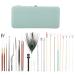 Ear Wax Removal Tool Set - 23 Mint Green Ear Picks for Effective Cleaning - Buy Online on GoSupps.com